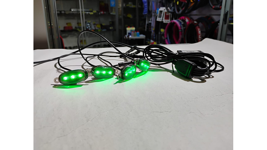 KIT LUCES LED RAPTOR RGB CON APLICACIÓN BLUETOOTH 9