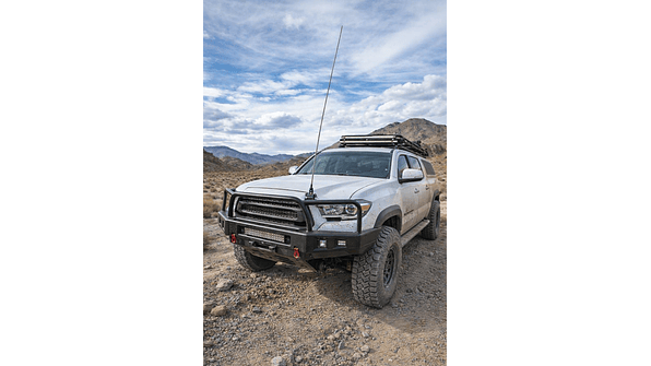 Antena Flexible Látigo 140cm Cromada Decorativa - Con Base Universal 1