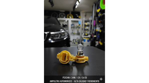 Ampolletas Halógenas de Alta Precisión - Modelos H16, PSX24W, PSX19W (Estándar EU) 1