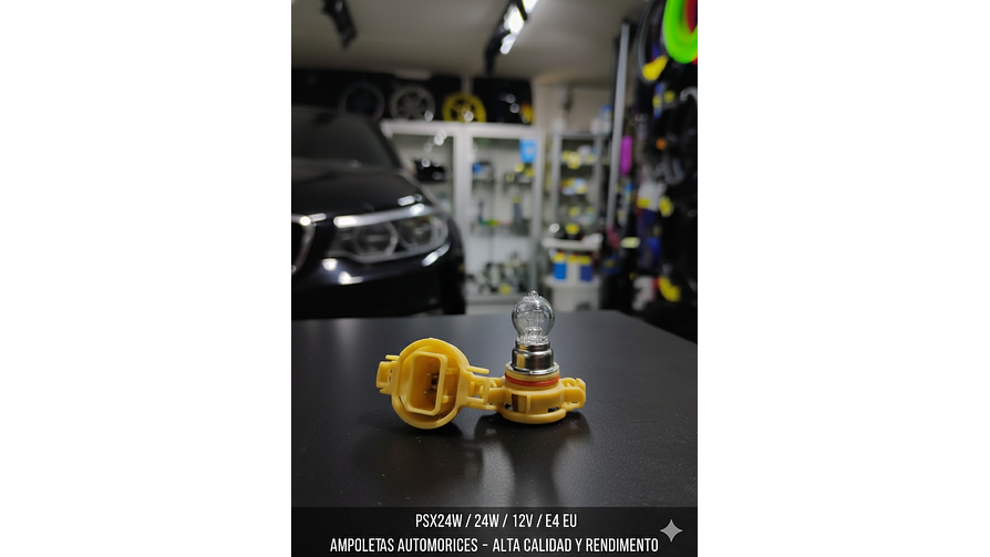 Ampolletas Halógenas de Alta Precisión - Modelos H16, PSX24W, PSX19W (Estándar EU) 1