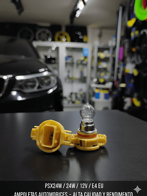 Ampolletas Halógenas de Alta Precisión - Modelos H16, PSX24W, PSX19W (Estándar EU)