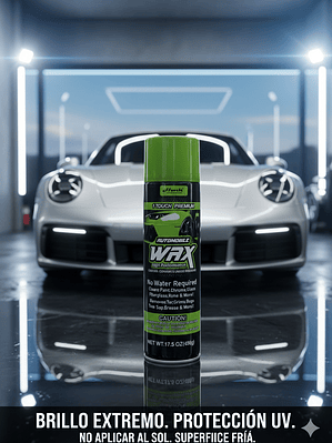 Cera High Gloss en Spray (496ml) - Sellador de Alto Brillo con Protección UV