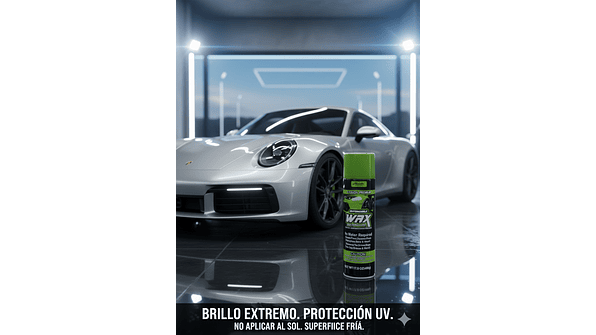 Cera High Gloss en Spray (496ml) - Sellador de Alto Brillo con Protección UV 2