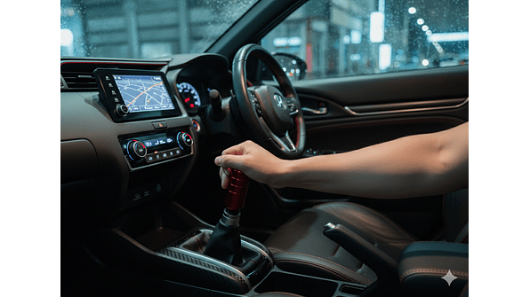 Pomo Palanca de Cambios Mugen Universal - Aluminio Extendido 13cm (Rojo) 2