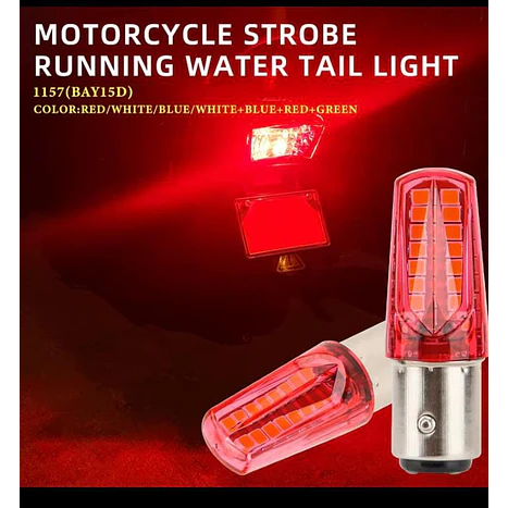 Ampolletas LED doble contacto 1157 intermitente estrobo  3