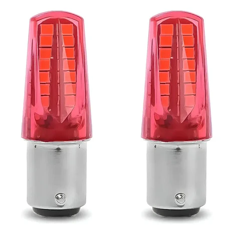 Ampolletas LED doble contacto 1157 intermitente estrobo  7