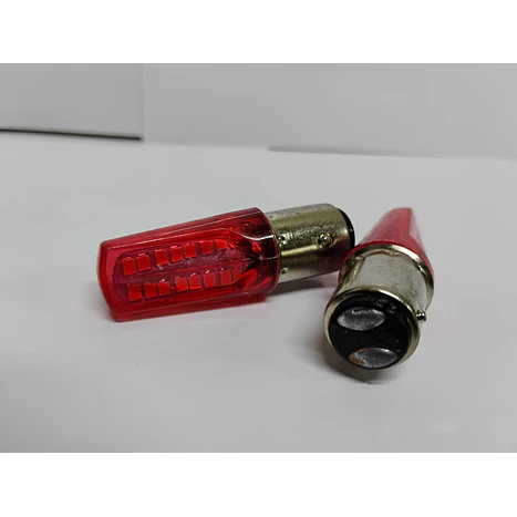 Ampolletas LED doble contacto 1157 intermitente estrobo  8