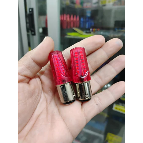 Ampolletas LED doble contacto 1157 intermitente estrobo  12