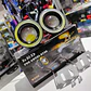 X2 Neblineros Led ojo de Ángel para autos, lámparas antiniebla 76mm - Miniatura 3