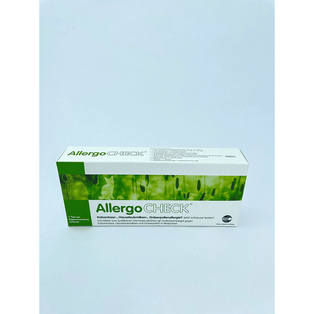 AllergoCHECK Test de alergia en el aire a 3 tipos
