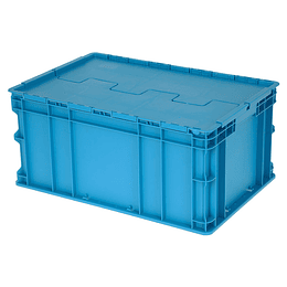 Caja Apilable De 60 X 40 X 30 Cm Azul