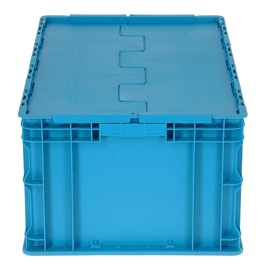 a pesar de Al borde Patatas Caja Apilable De 60 X 40 X 30 Cm Azul