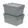 Pack de 2 Cajas Logística AUTORODEC 400x600x315 mm Gris 