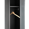 Locker de 1 cuerpo de 29x45x170 cm, 1 puerta c/perchero