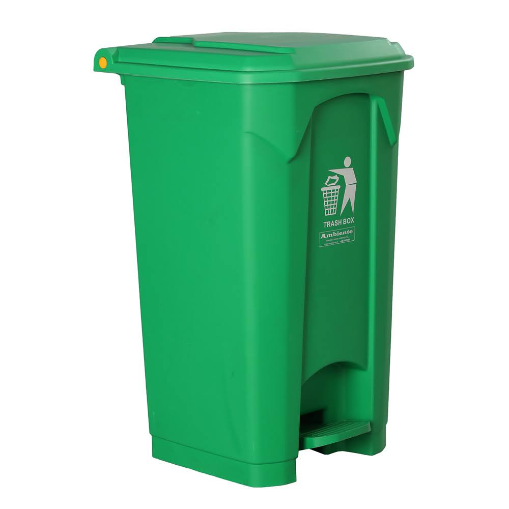 Basurero Capri de 100 lts 493x475x840 mm Verde