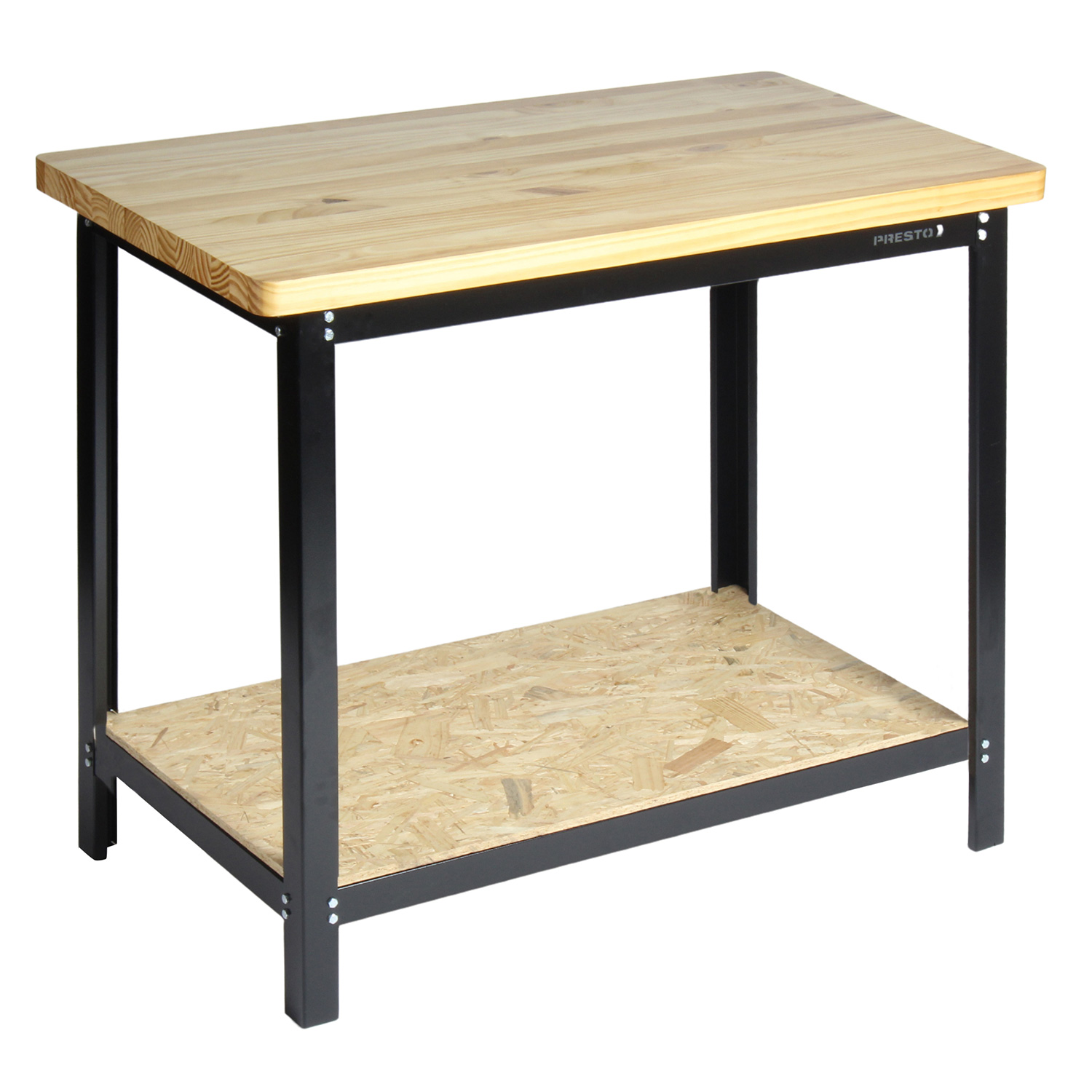 Mesón de trabajo 110 x 60 x 92 cm madera sólida