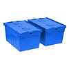 Pack de 2 Cajas Logística AUTORODEC 400x600x315 mm Azul