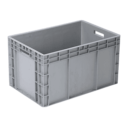 Caja Multiusos de 63 litros 60x40x34 cm Gris