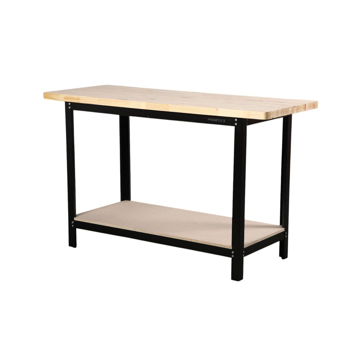 Mesón de trabajo 150 x 60 x 92 cm madera sólida