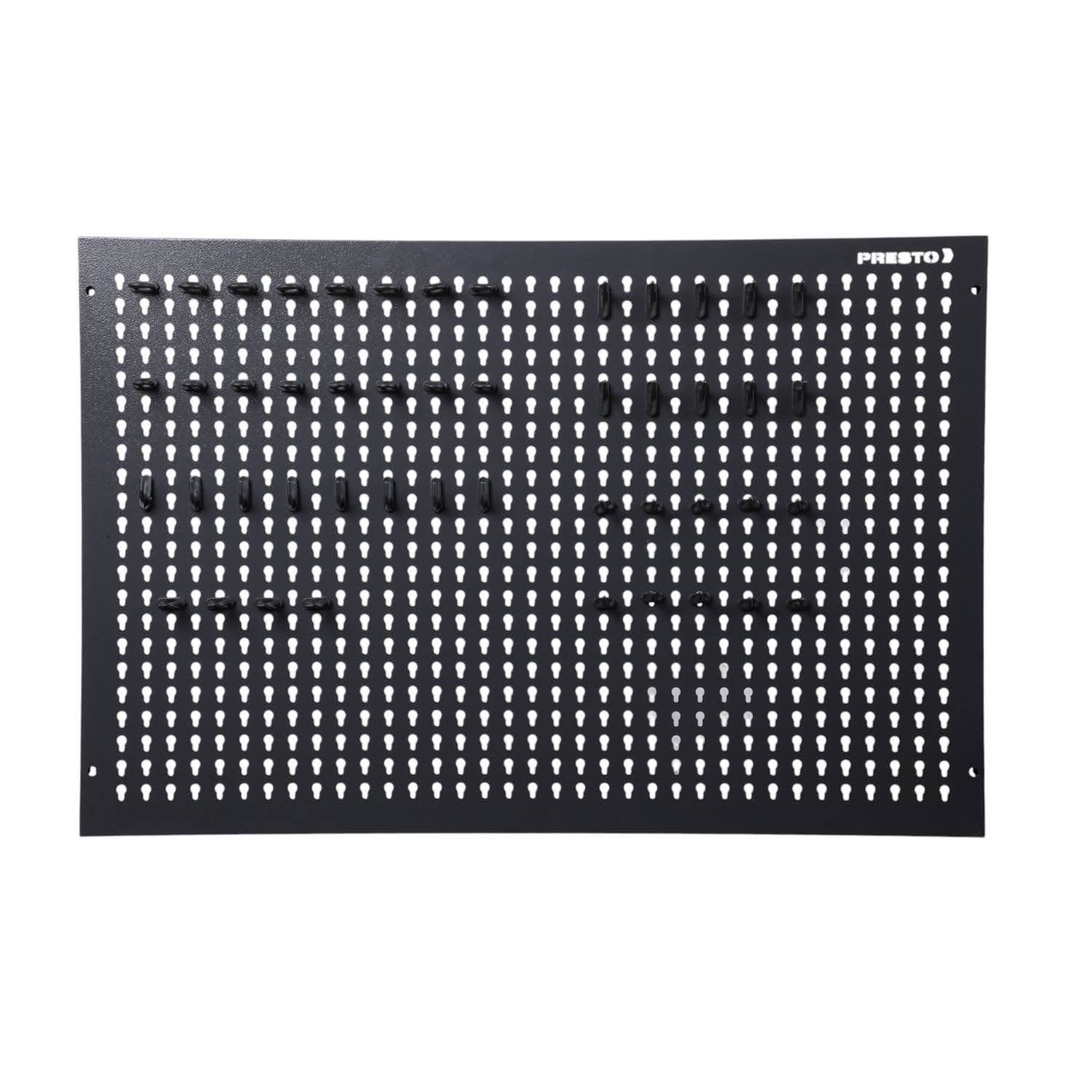 Organizador de herramientas 97 x 64 cm negro con 48 ganchos plásticos