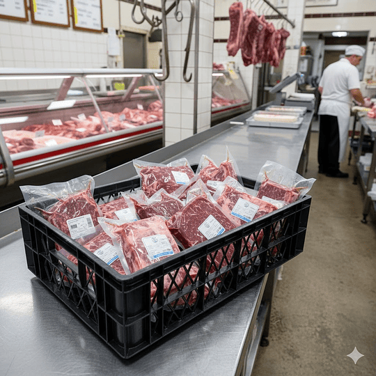 Caja Pollera Wenco 40 x 60 x 17 cm Gris