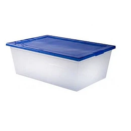 Caja Wenco Transparente Mybox de 10 lts 38x26x14 cm