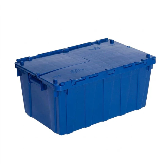 Caja Logística FP24 Wenco 70 lts 69x44x31 cm Azul