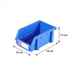 Caja Organizadora De 10 X 16 X 7.4 Cm Azul