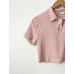 Polera rosa (S)