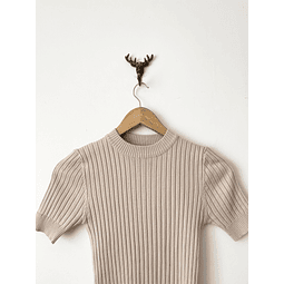 Polera beige (S)