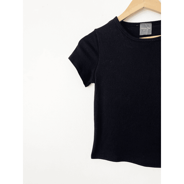 Polera negra (S)