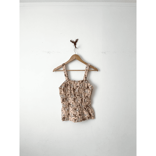 Polera floral (XS)