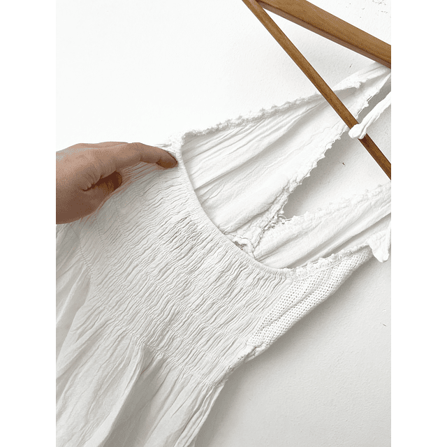Vestido blanco (S)