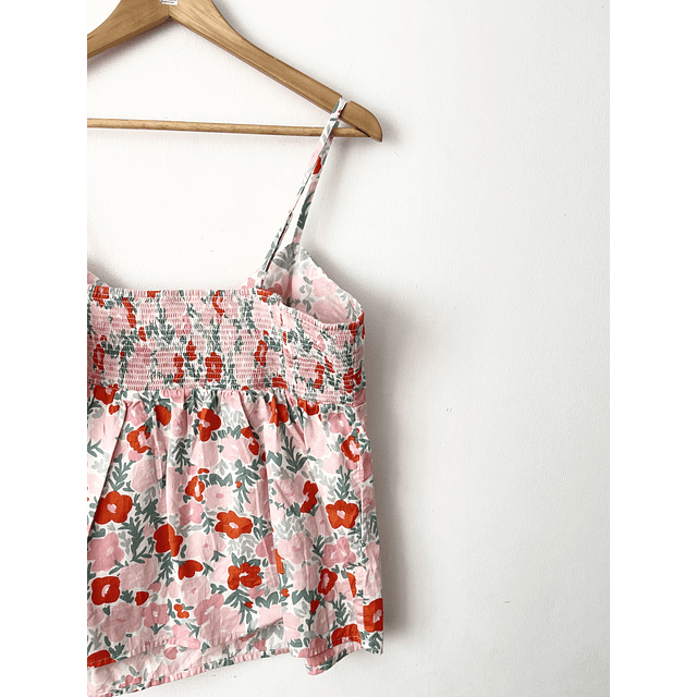 Polera floral (ML)