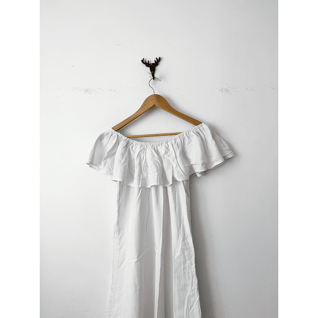 Vestido blanco (S)
