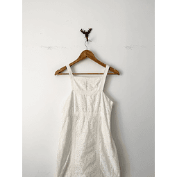 Vestido blanco (S)