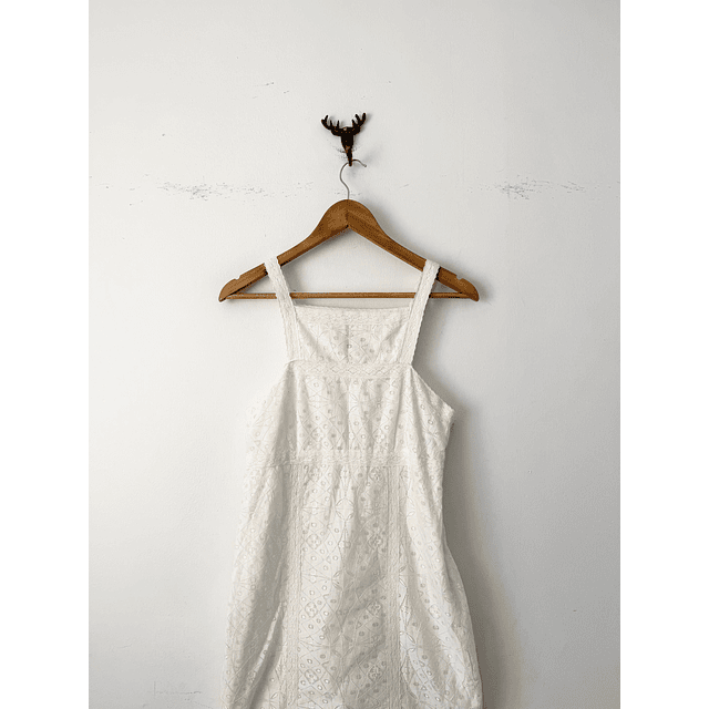 Vestido blanco (S)