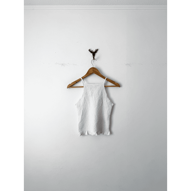 Polera blanca (SM)