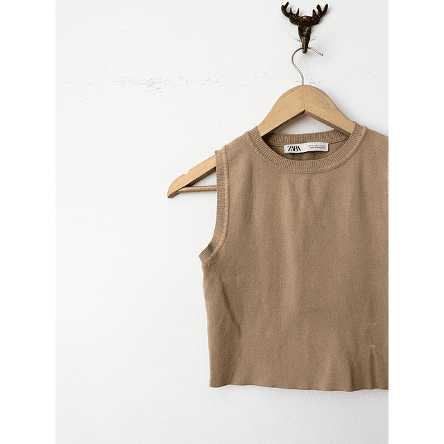 Polera beige (SM)