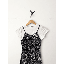Vestido polera (S)