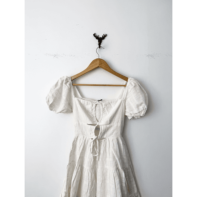 Vestido blanco (S)