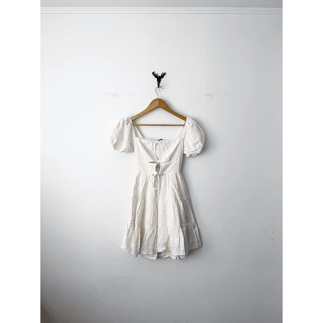 Vestido blanco (S)