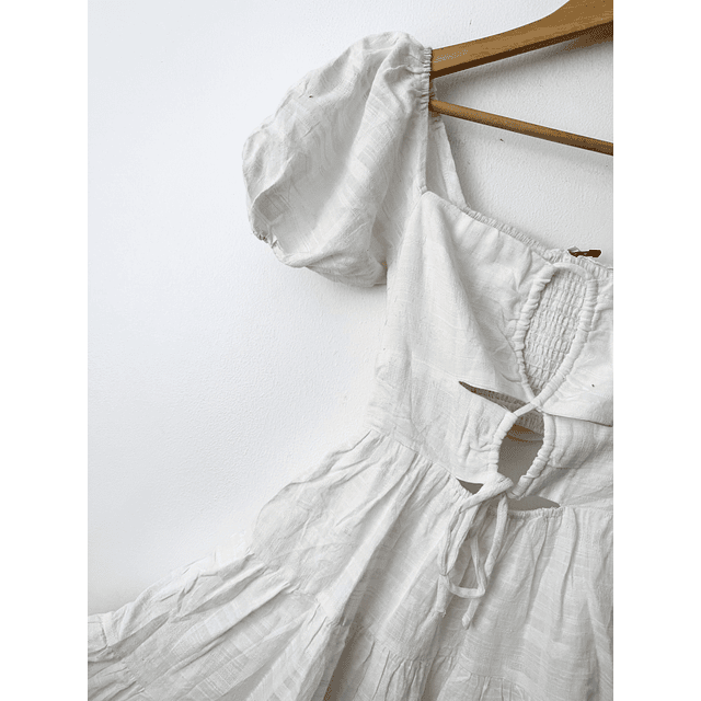 Vestido blanco (S)