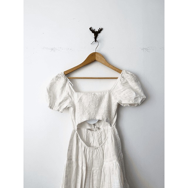 Vestido blanco (S)