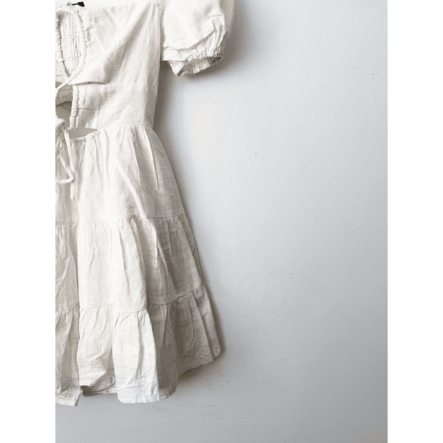 Vestido blanco (S)