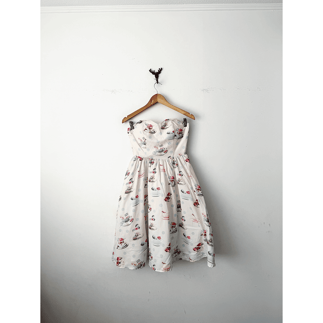 Vestido straples (XS)