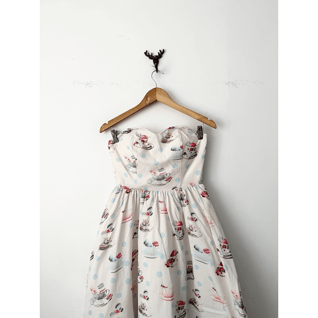 Vestido straples (XS)