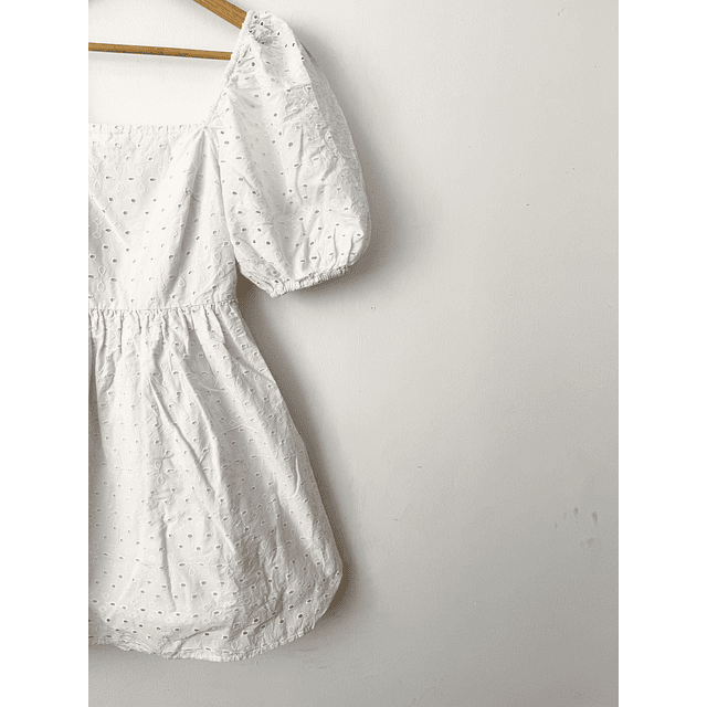 Vestido broderie (S)