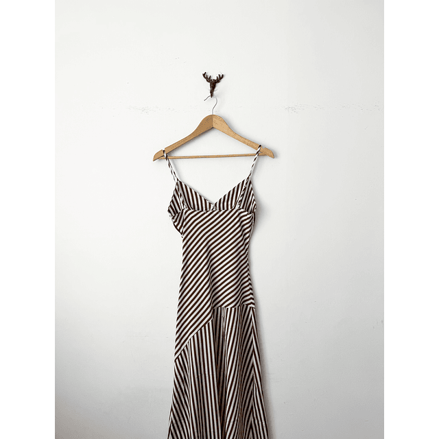 Vestido rayado (S)