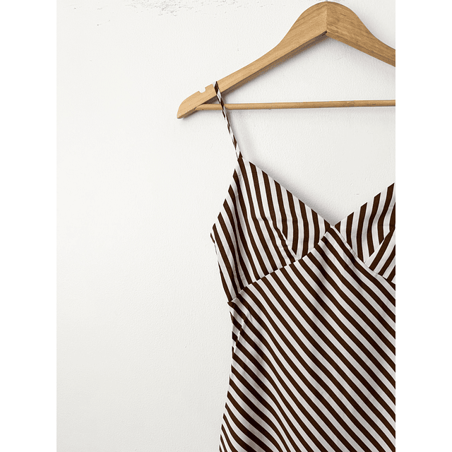 Vestido rayado (S)